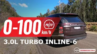 2020 Range Rover Vogue P400 0-100km/h & engine sound