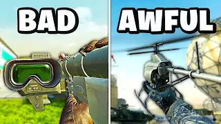 The WORST Killstreaks in Call of Duty