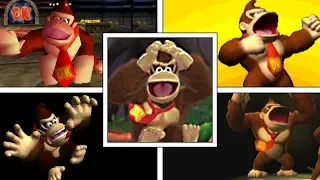 EVOLUTION OF DONKEY KONG DEATHS & GAME OVER SCREENS (1981-2018) SNES, N64, Wii, Switch & More!