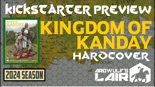 Kickstarter Preview | Kingdom of Kanday Hardcover from Columbia Games