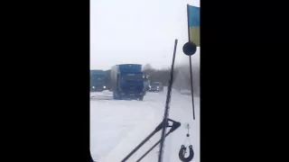 Кировоград - Днепропетровск ( мы к зиме не готовы )