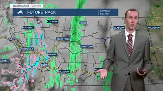 Windy and a Lot Cooler With Some Scattered Showers Around on Tuesday