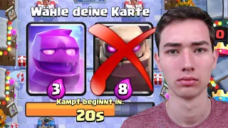 NUR LINKE KARTEN! | Unglaubliches Comeback? | Clash Royale deutsch