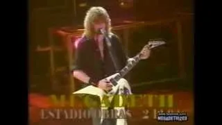 The birth of the "Aguante Megadeth" chant (1994)