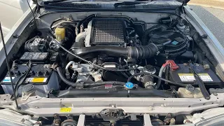 1996 Toyota Hilux Surf KZN185 SSR-G - Engine Startup and Revving - JDM