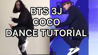 BTS Unit Stage ‘삼줴이’(3J) Coco Mirrored Tutorial+Dance Cover