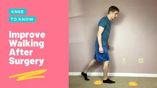 3 Simple Exercises to Improve WALKING After Knee Replacement