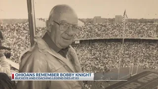 Ohioans remember Hoosiers coach and former Buckeye Bobby Knight