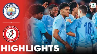 Manchester City vs Bristol City | Highlights | U18 FA Youth Cup Semi Final 02-04-2024