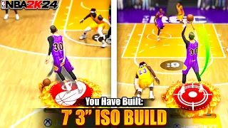 I made a 7' 3" ISO BUILD and BROKE NBA 2K24...