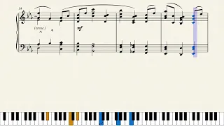Elgar - Enigma Variations   IX Nimrod (piano solo sheet music)