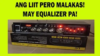 MAGANDA AT MURANG AMPLIFIER FROM LAZADA | ANG LIIT PERO MALAKAS | POWER AMPLIFIER