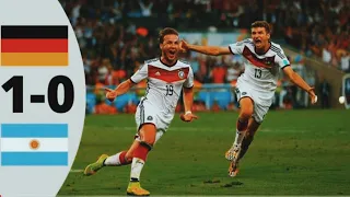 Argentina vs Germany 0-1 Highlight & Goals || 2014 World Cup Final