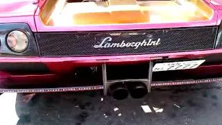 Lamborghini diablo gt power craft exhaust very lound