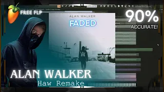 Alan Walker - Faded | FL STUDIO REMAKE (Free FLP)