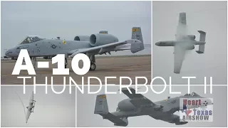 A-10 Thunderbolt II .. Heart of Texas Airshow 2018 (4K)