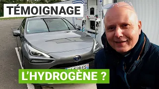 La voiture à hydrogène (Toyota Mirai) vue par un chauffeur professionnel