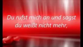 Revolverheld - Halt Dich an mir fest Karaoke (with lyrics)