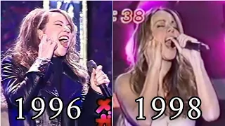 Emotions live in Tokyo 1996 & 1998 (1st Show of Both Tours Comparison)