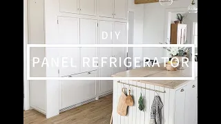 How to Add Panels To A Regular Refrigerator