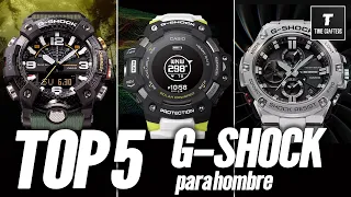 🔥 Top 5 mejores RELOJES CASIO G-Shock para hombre este año | Los más resistentes y más precisos ✅