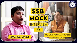 Cracking the SSB Interview Made Easy: Expert Guidance from Col. Lalit Chomla Sir (Retd.) | CCDA