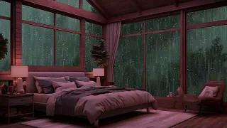 Enjoy The Gentle Evening With The Sound Of Rain | ASMR Sounds For Sleep, Study And Work