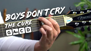 Play Boys Don't Cry by The Cure with EASY CHORDS