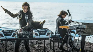 Giolì & Assia - #DiesisLive @Etna Volcano, Sicily [FPV drone / Electric Handpan, Grand Piano]