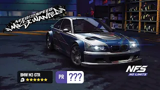 BMW M3 GTR (NFS Most Wanted) Maxed Out Performance - NFS No Limits