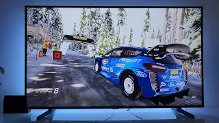 WRC 8 FIA World Rally Championship Nintendo Switch dock mode 4K TV