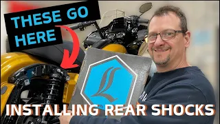 2023 Harley Davidson Road Glide- Installing Legends REVO-A 13 Inch Shocks