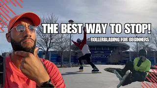 How To Stop On Rollerblade: Power Slide for beginners