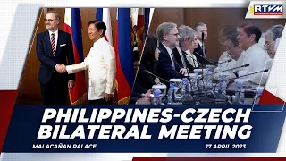 Philippines-Czech Republic Bilateral Meeting 4/17/2023