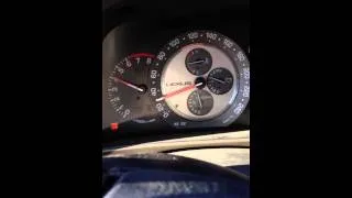 Lexus Is200 0-100 km/h Acceleration [HD]