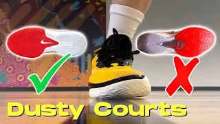 Best for DUSTY COURTS!! Basketball Shoes with Top Traction Performance 2024