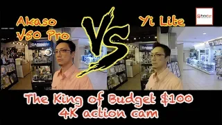 AKASO V50 Pro vs Yi Lite - Battle of the budget KING