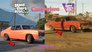 GTA VI VS GTA V Real Graphics Comparison - 2K