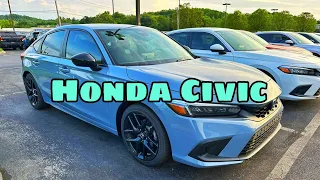 2024 Honda Civic 2.0L Hatch Sport car | New Honda Civic  #car review   2024 with De