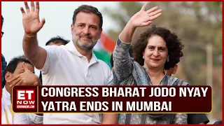 Congress Bharat Jodo Nyay Yatra Ends, NDIA Bloc's Mega Rally At Mumbai's Shivaji Park | Rahul Gandhi