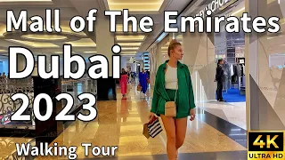 Dubai Mall of The Emirates 🇦🇪 Luxury Shopping Destination [ 4K ] Walking Tour