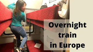 10 hour overnight train in Europe | Munich to Venice