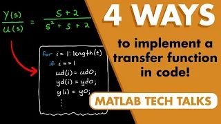 4 Ways to Implement a Transfer Function in Code | Control Systems in Practice