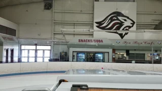 Driving the Zamboni at The Chelmsford Forum Ice Arena