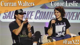 Titans - Conor Leslie and Curran Walters - Full Panel/Q&A - Salt Lake FanX 2022