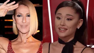 Ariana Grande Does Celine Dion Impression On 'The Voice'