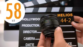 This lens Belongs in HOLLYWOOD! // $60 HELIOS 44-2 58mm F2 | M42 Bokeh Lens