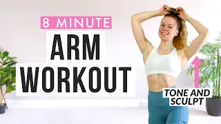 8MIN MORNING ARMS WORKOUT - No Equipment