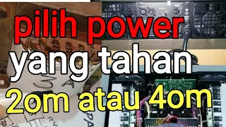 Power yang mampu di 2 om itu jelek, bagai mana menurut kamu,?