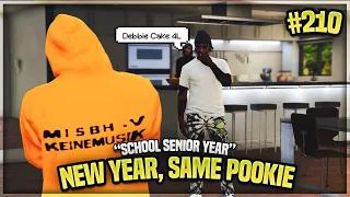 GTA 5 SCHOOL SENIOR YEAR IN DA HOOD 210 "POOKIE SMOKING 🚬& STOLE MY HELLCAT" 🚗 (GTA 5 ROLEPLAY)